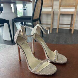 Nudistcurve Ankle Strap Sandal (Women) - Stuart Weitzman Size 6.5